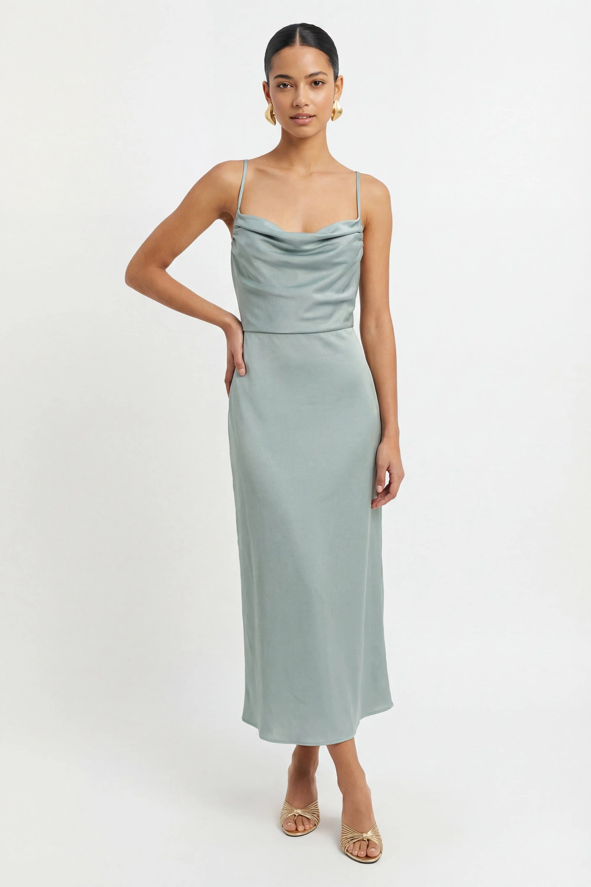 ROBE LONGUE - CAPRI - JADE