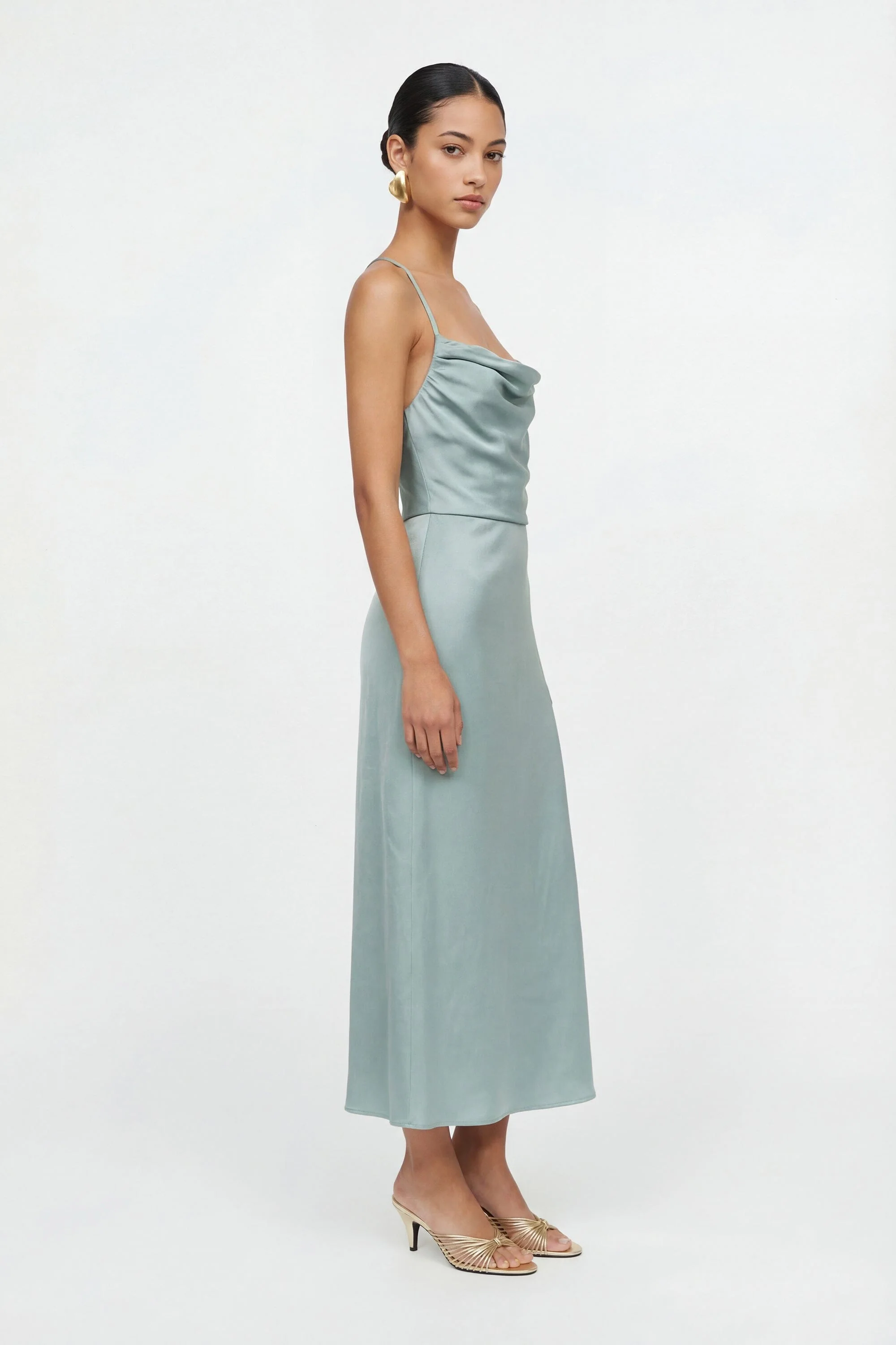 ROBE LONGUE - CAPRI - JADE - Image 2