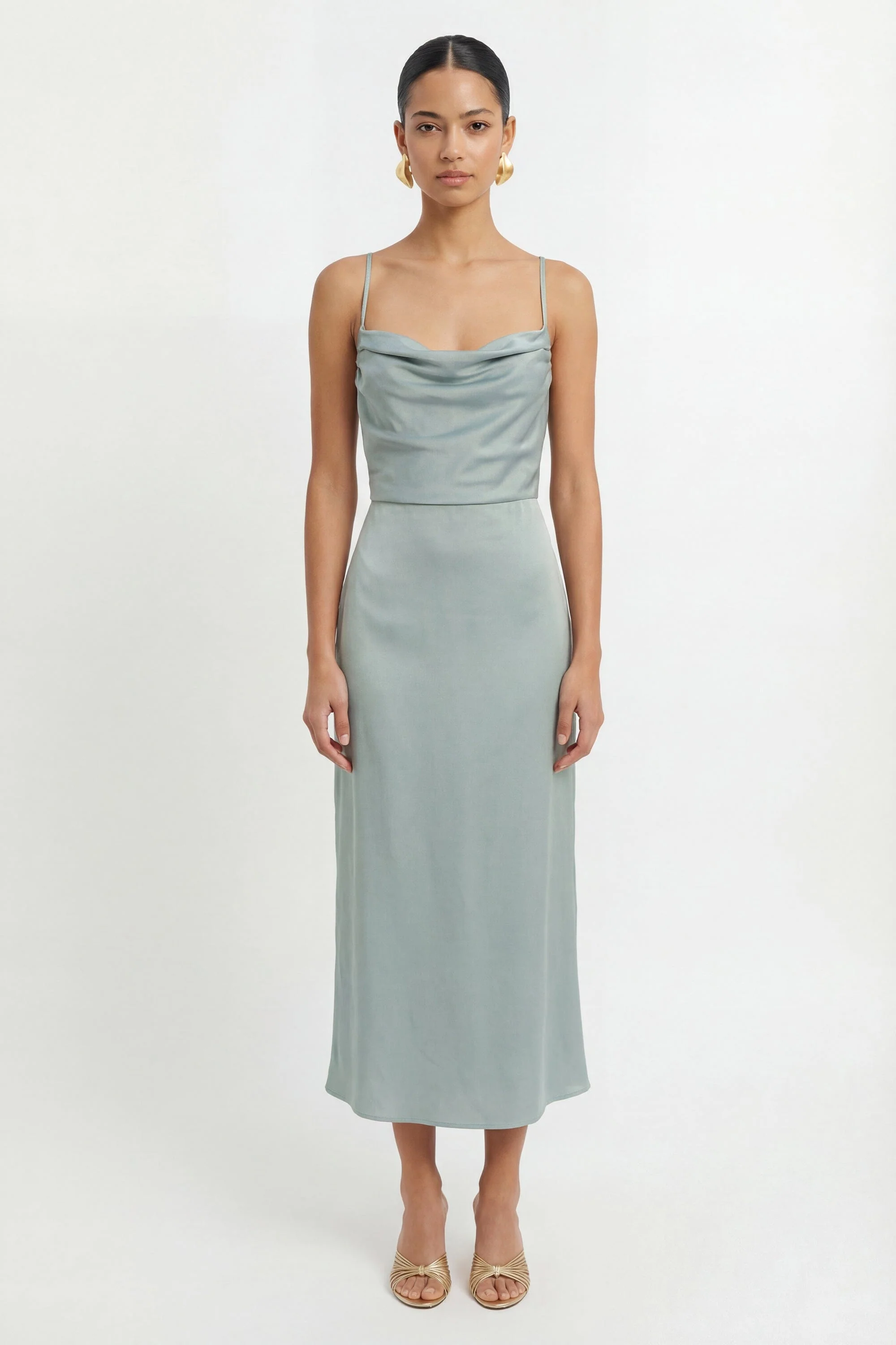 ROBE LONGUE - CAPRI - JADE - Image 3