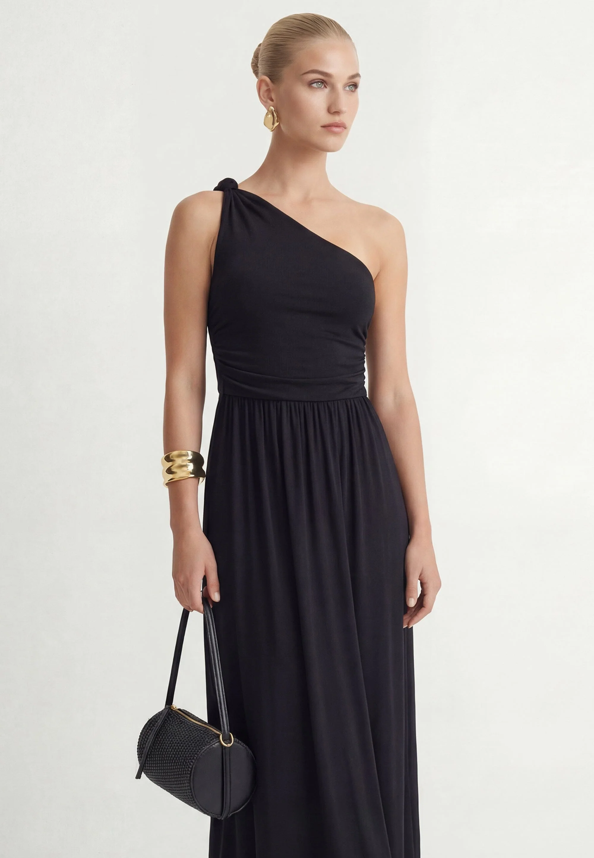 ROBE LONGUE - CHARLENE - NOIR - Image 3
