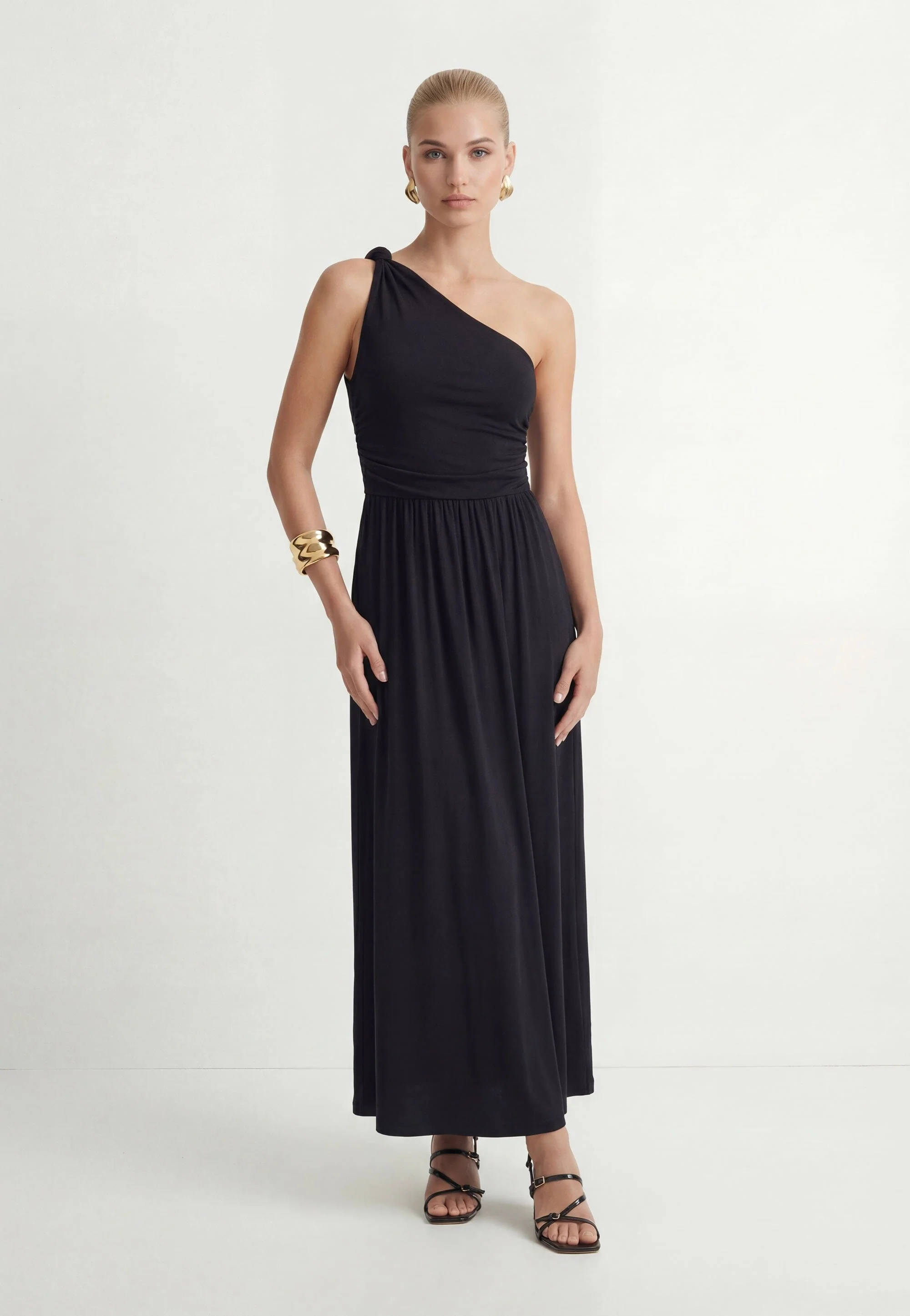 ROBE LONGUE - CHARLENE - NOIR - Image 4