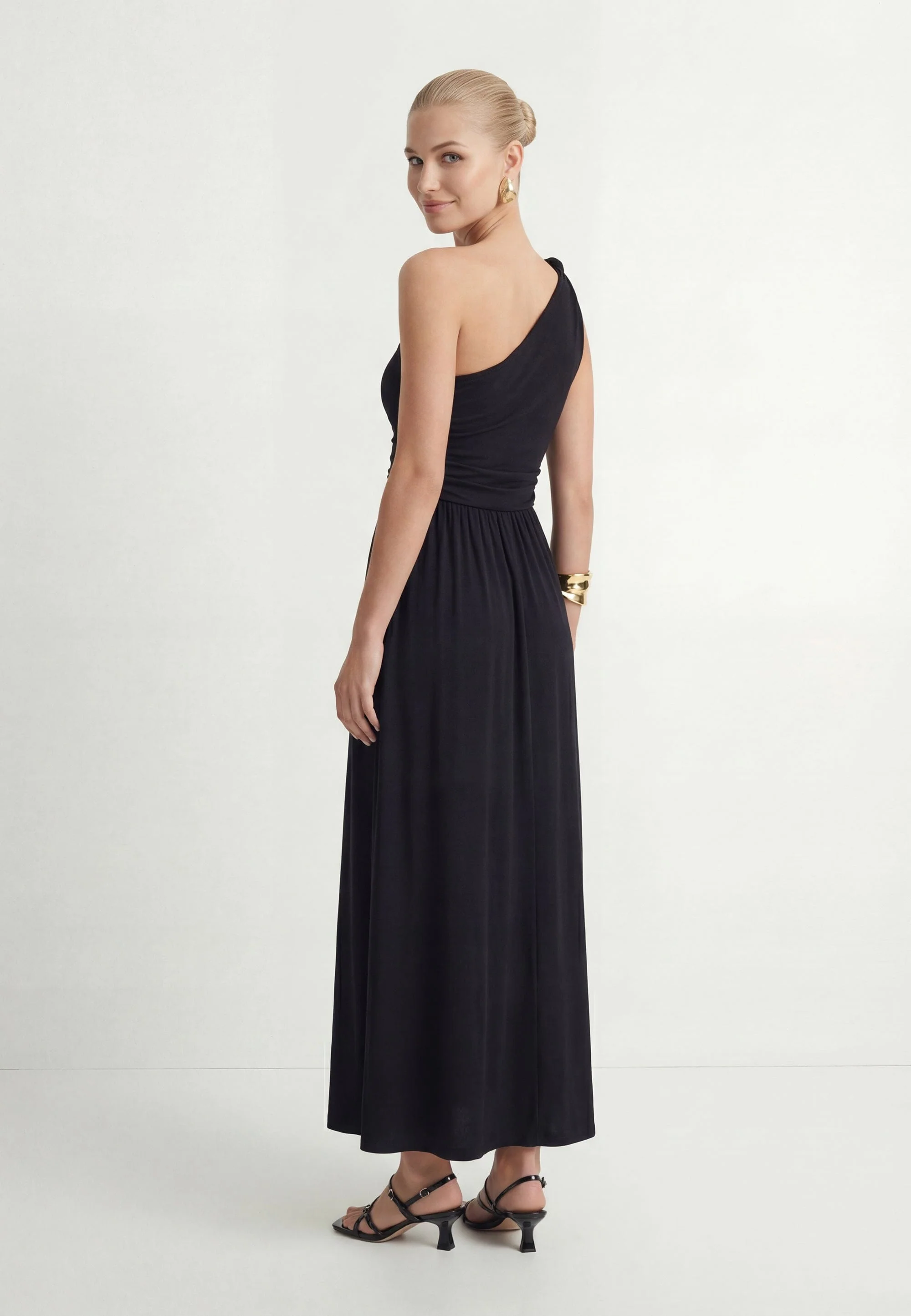 ROBE LONGUE - CHARLENE - NOIR - Image 6