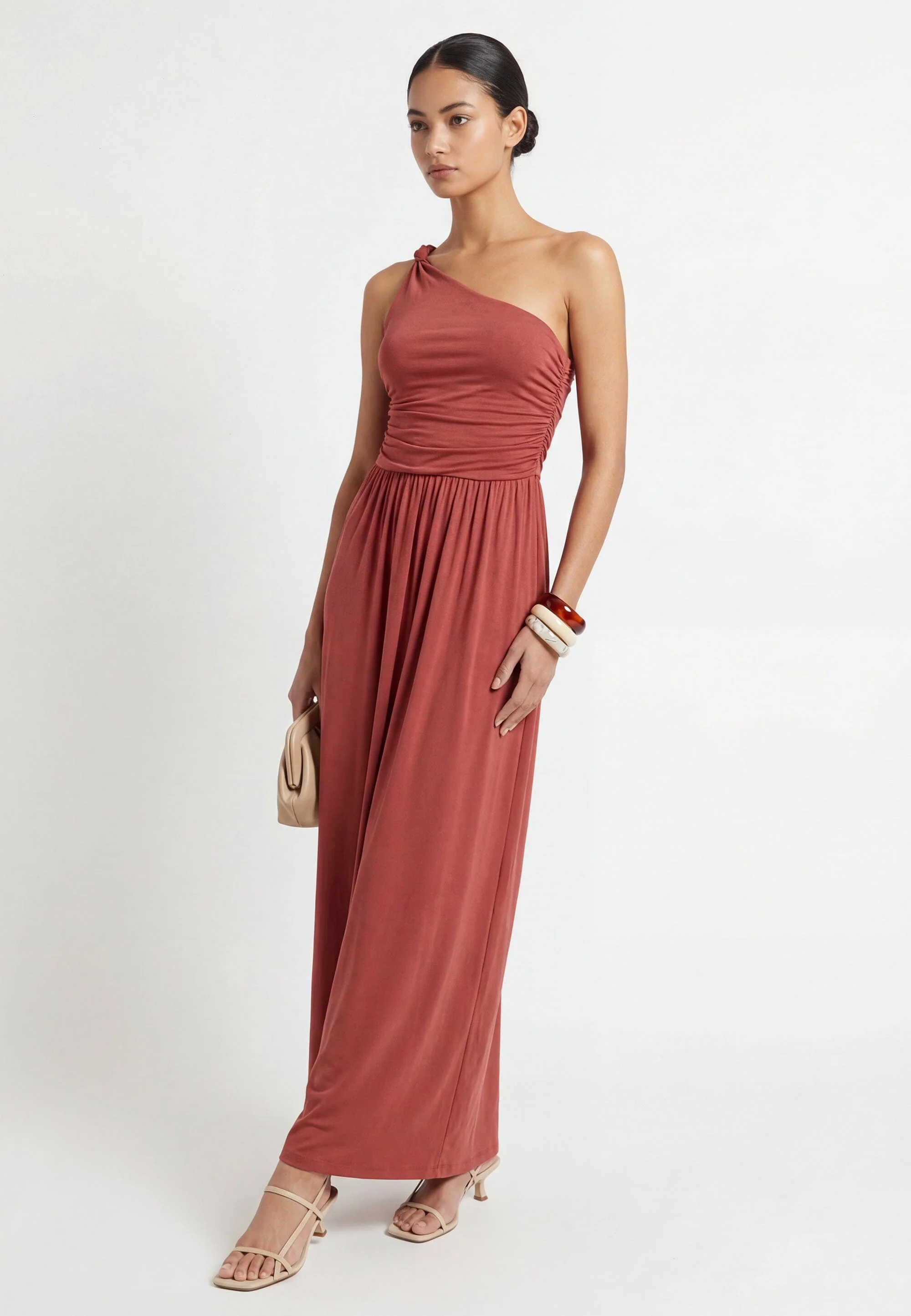 ROBE LONGUE - CHARLENE - SANGRIA - Image 2