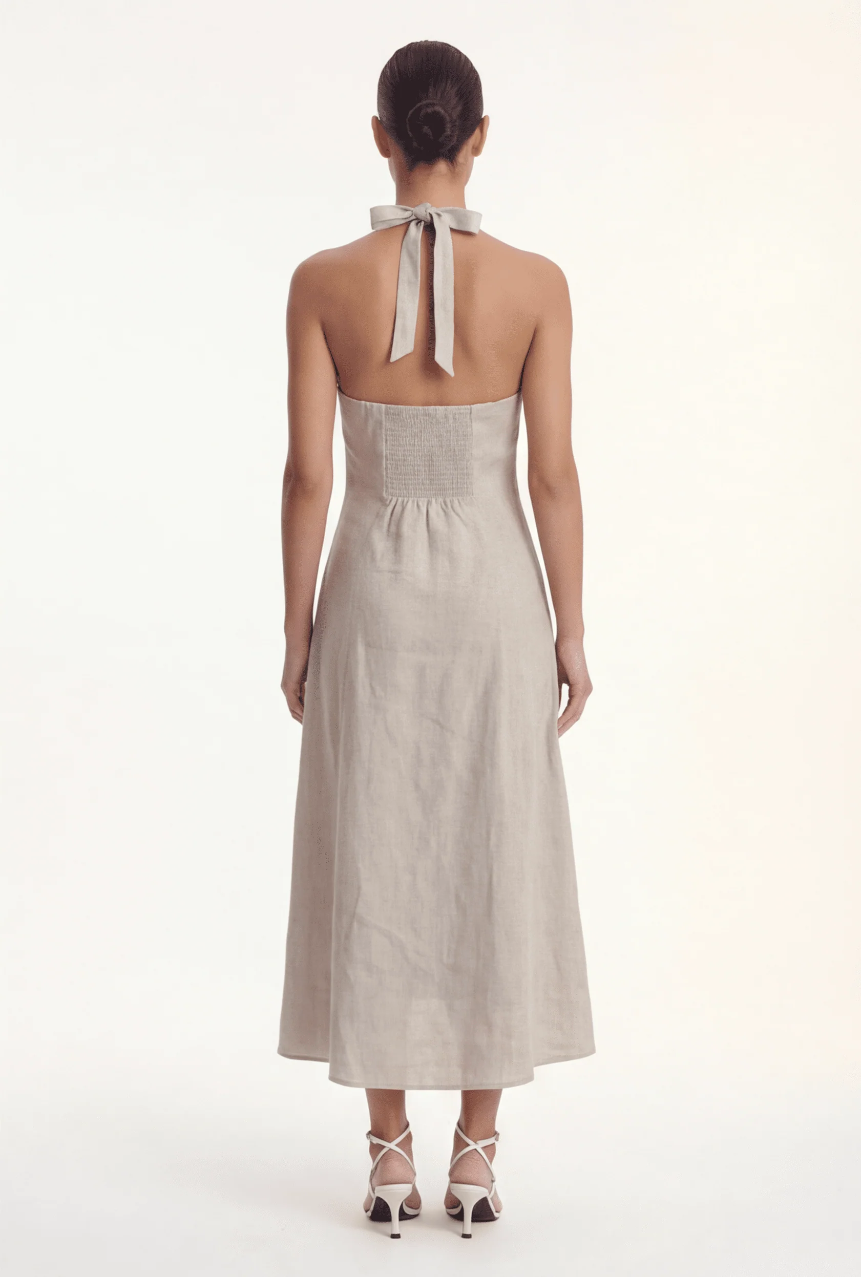 ROBE EVASEE - CHELSEA - NATUREL - Image 2