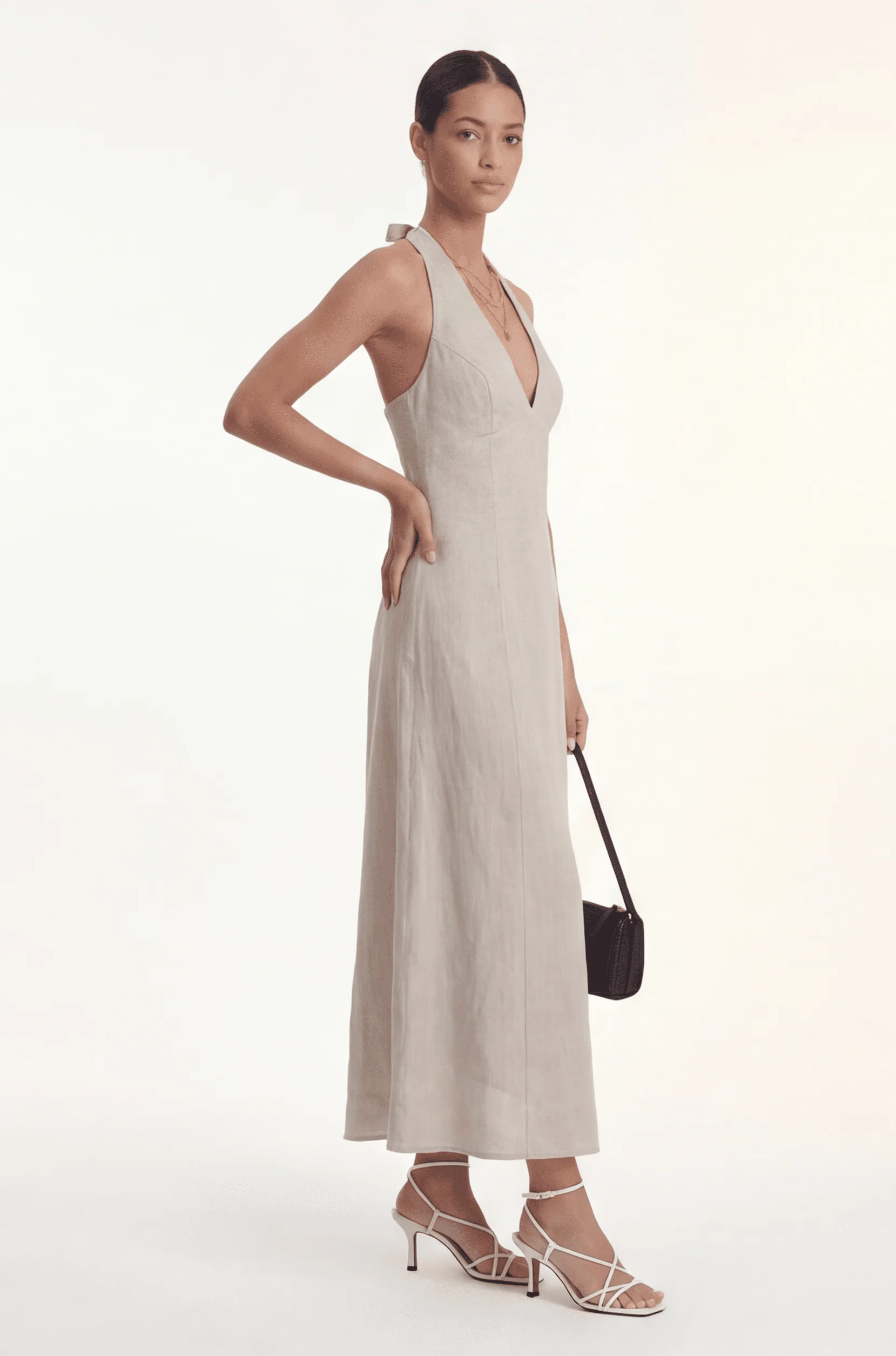 ROBE EVASEE - CHELSEA - NATUREL - Image 3