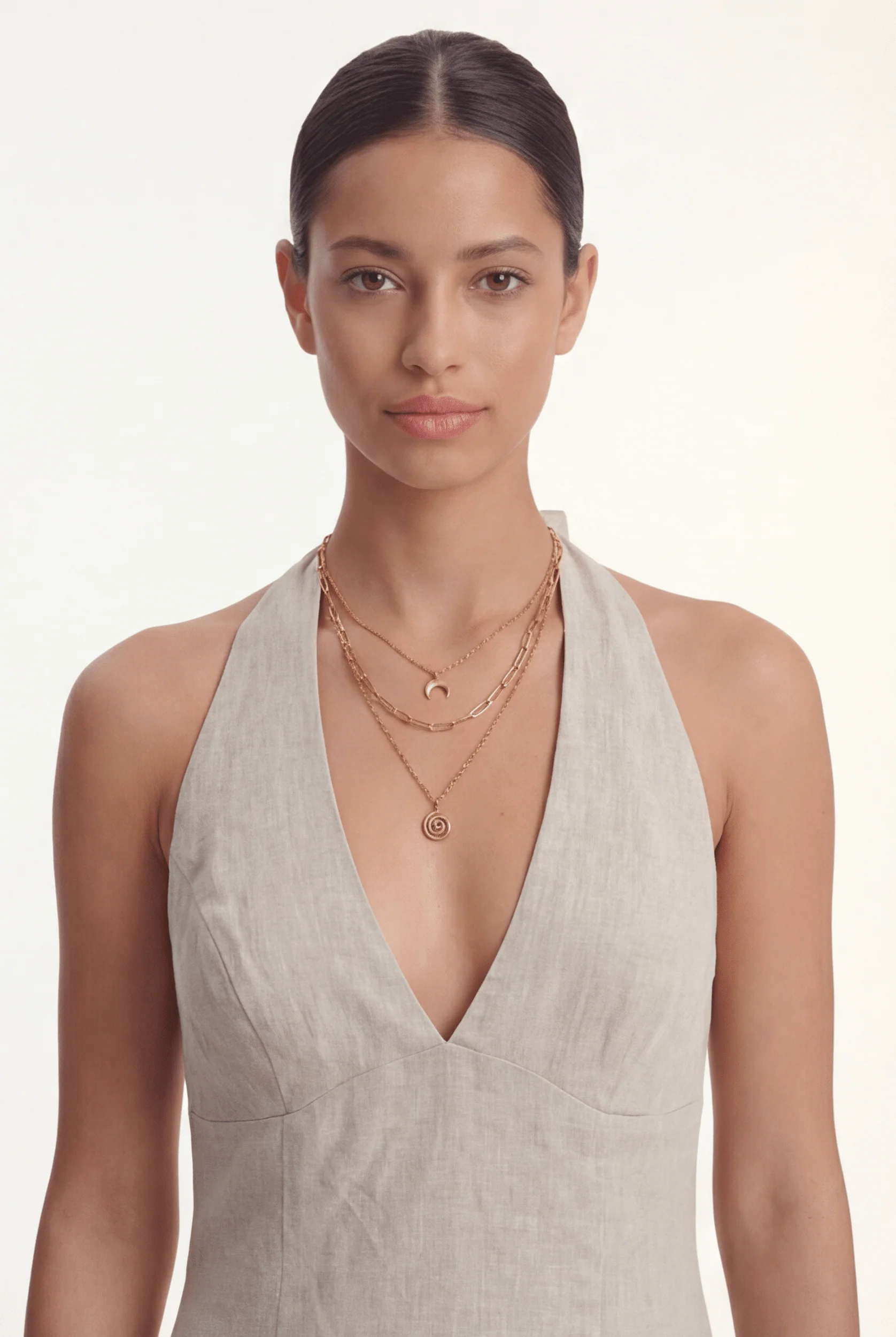 ROBE EVASEE - CHELSEA - NATUREL - Image 4