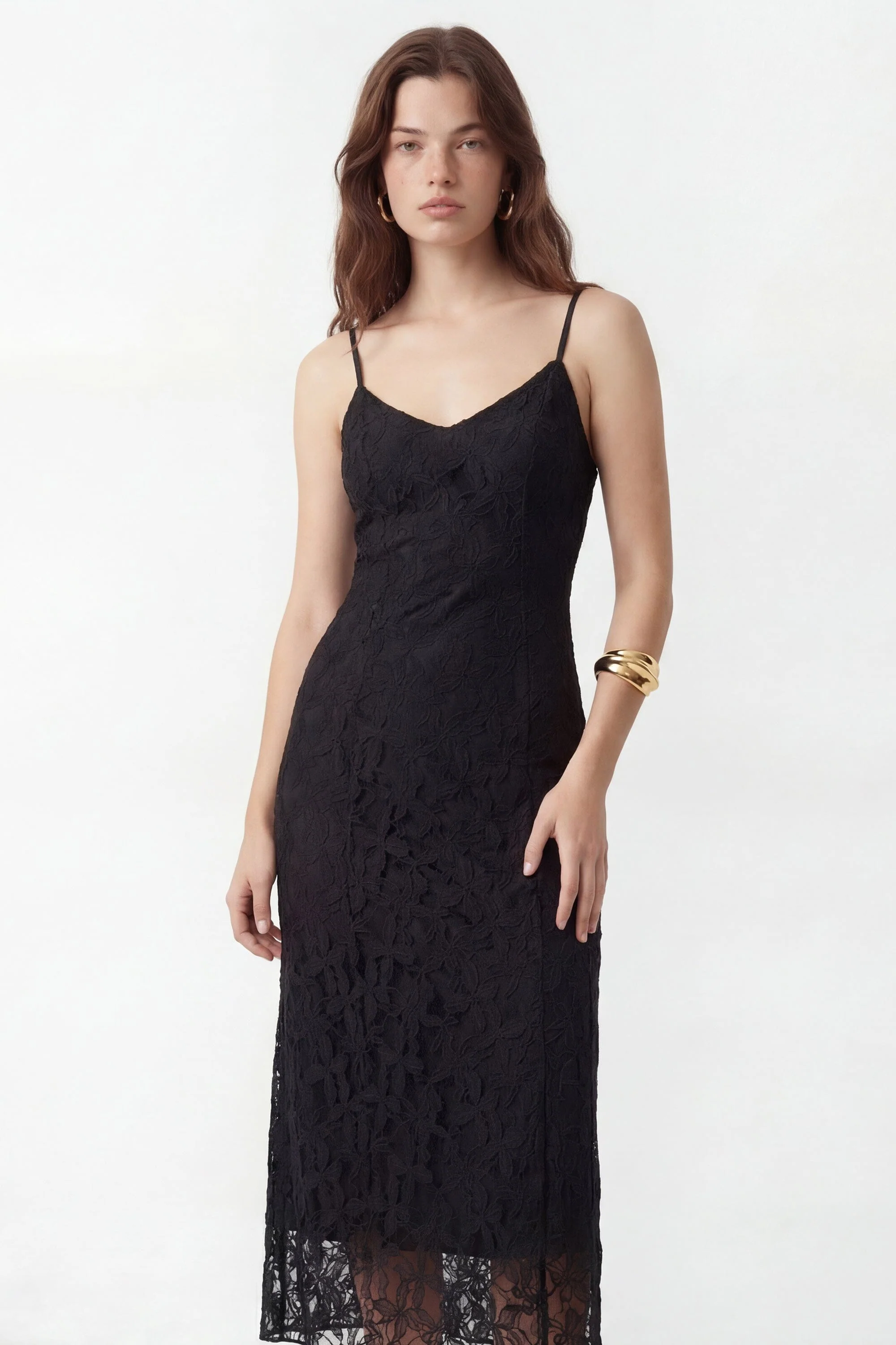ROBE DENTELLE - CLAIRITY - NOIR - Image 4