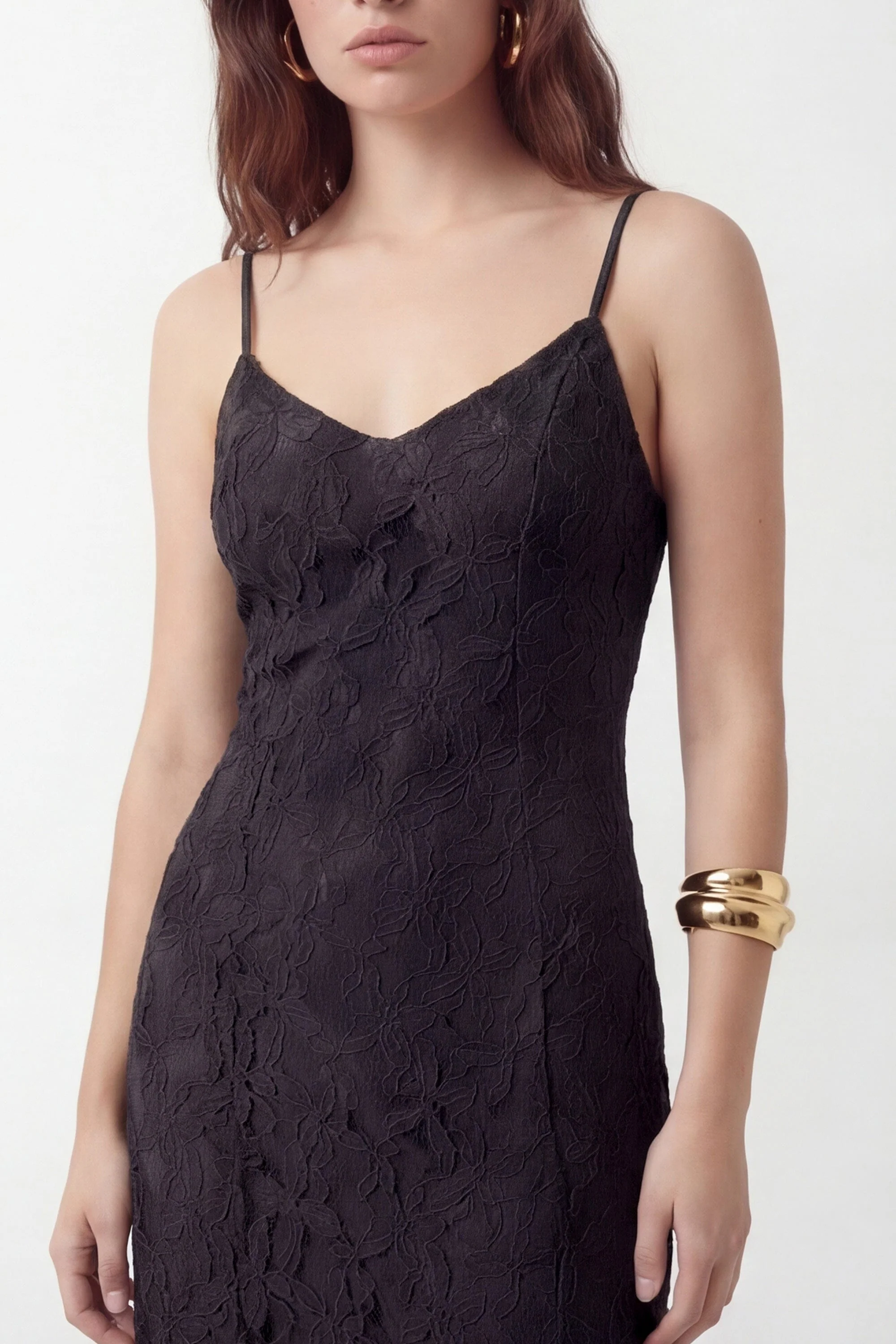 ROBE DENTELLE - CLAIRITY - NOIR - Image 5