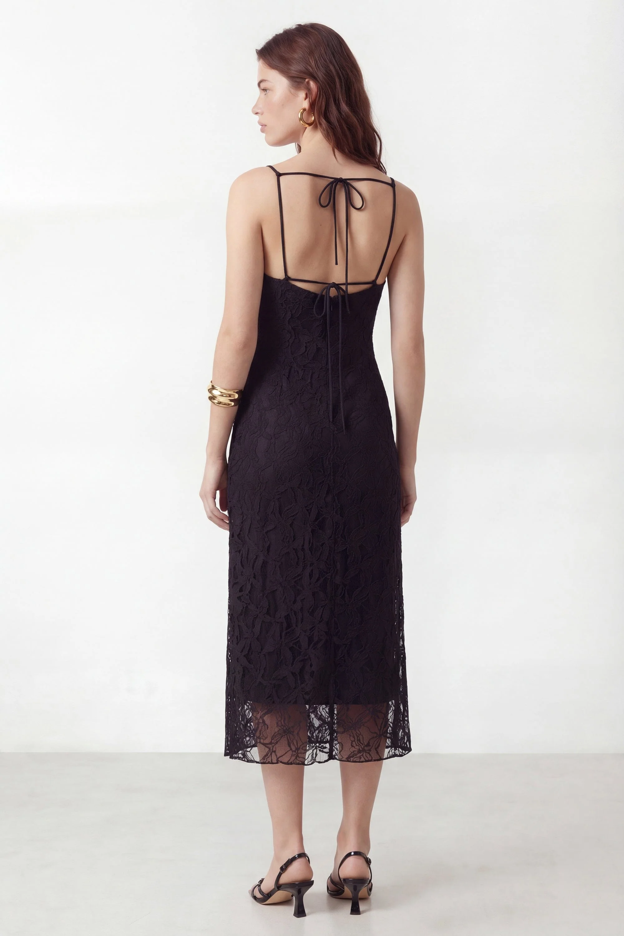 ROBE DENTELLE - CLAIRITY - NOIR - Image 6