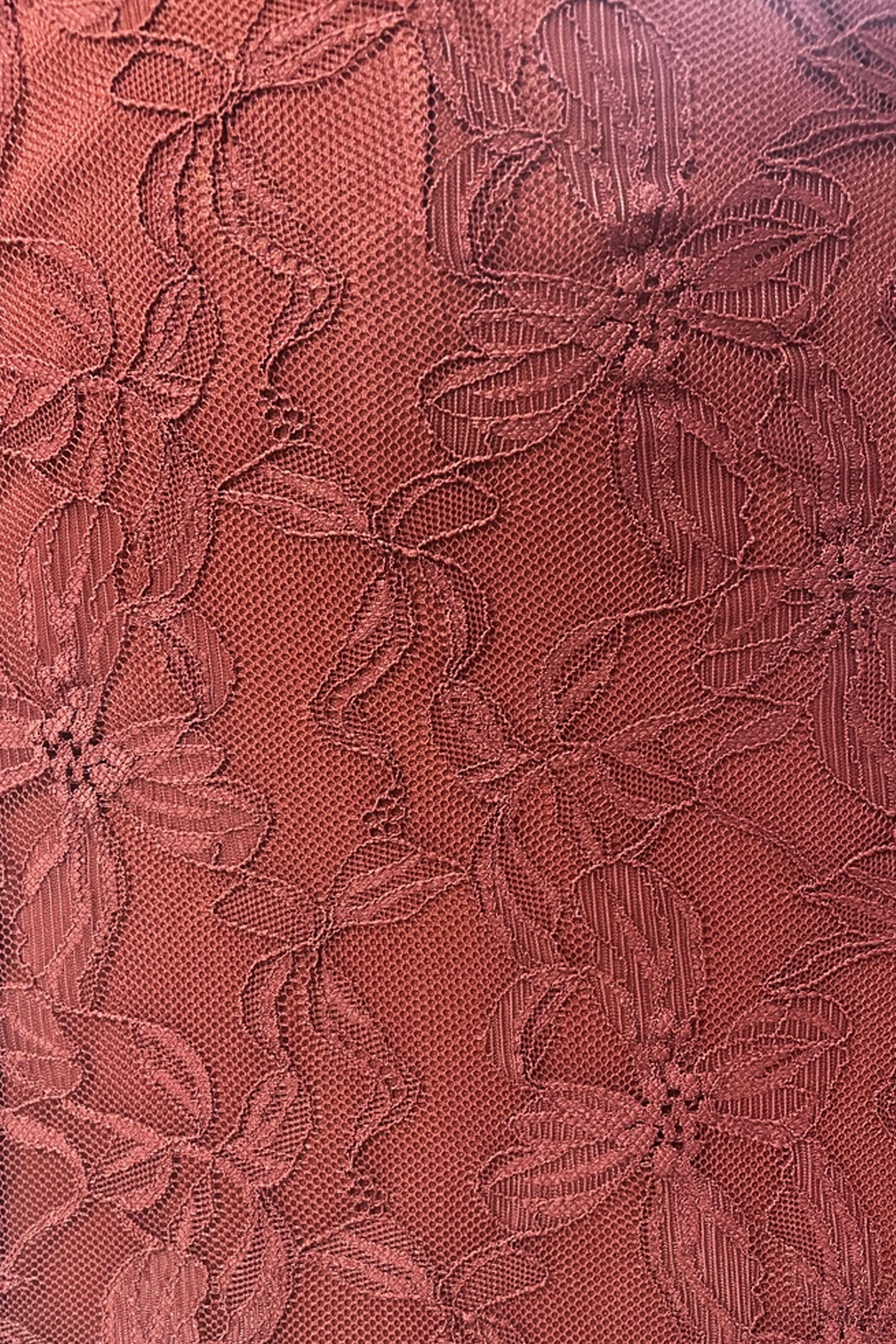 ROBE DENTELLE - CLAIRITY - TERRACOTTA - Image 6