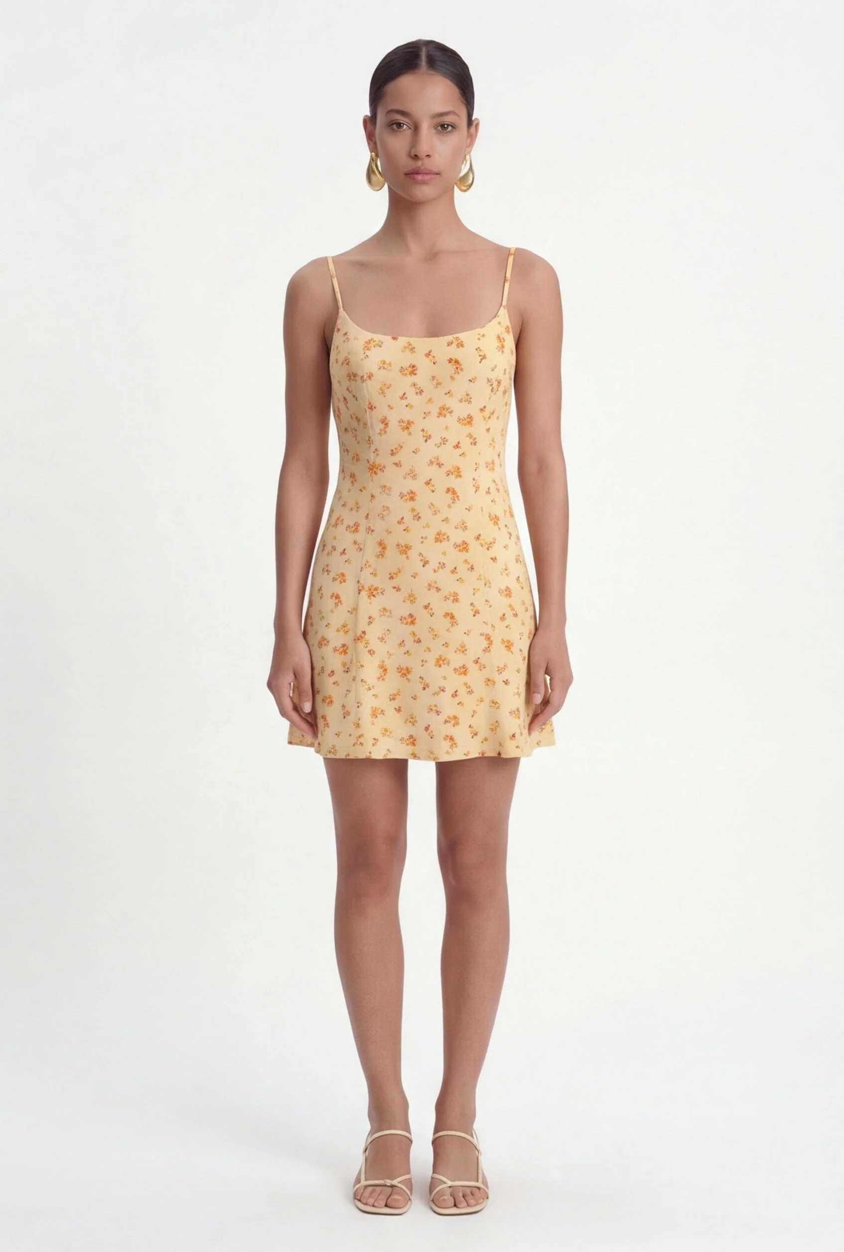 ROBE COURTE - CLEMENCE - VANILLE