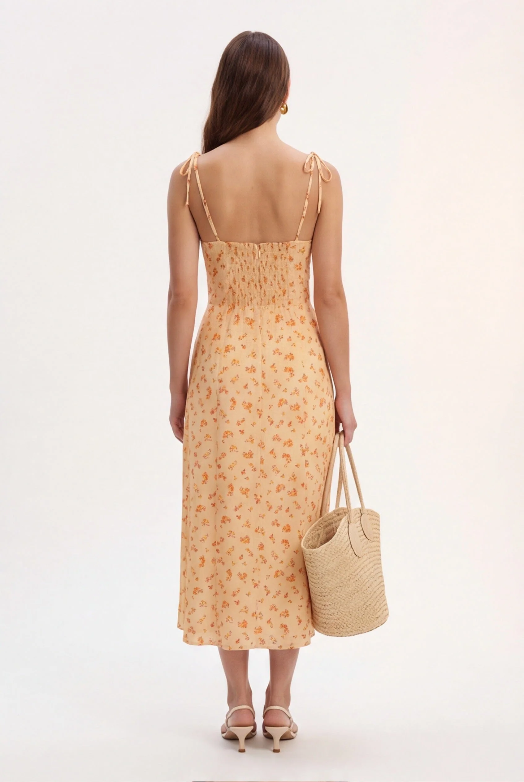 ROBE MIDI - CLEMENCE - VANILLE - Image 4