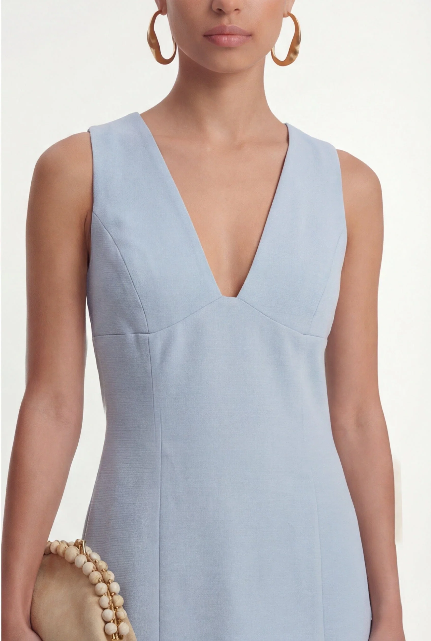 ROBE COURTE - CLEO - AZUR - Image 2