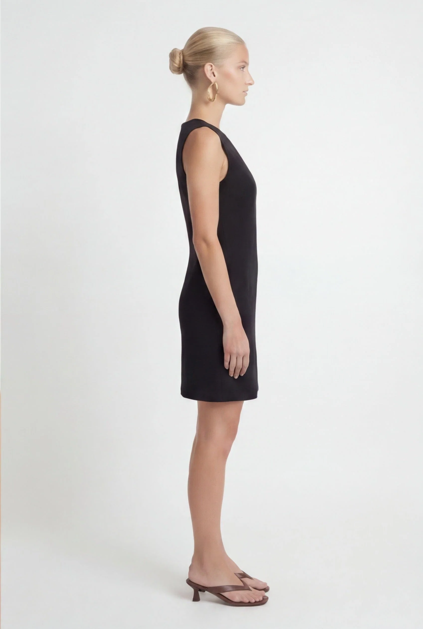ROBE COURTE - CLEO - NOIR - Image 2