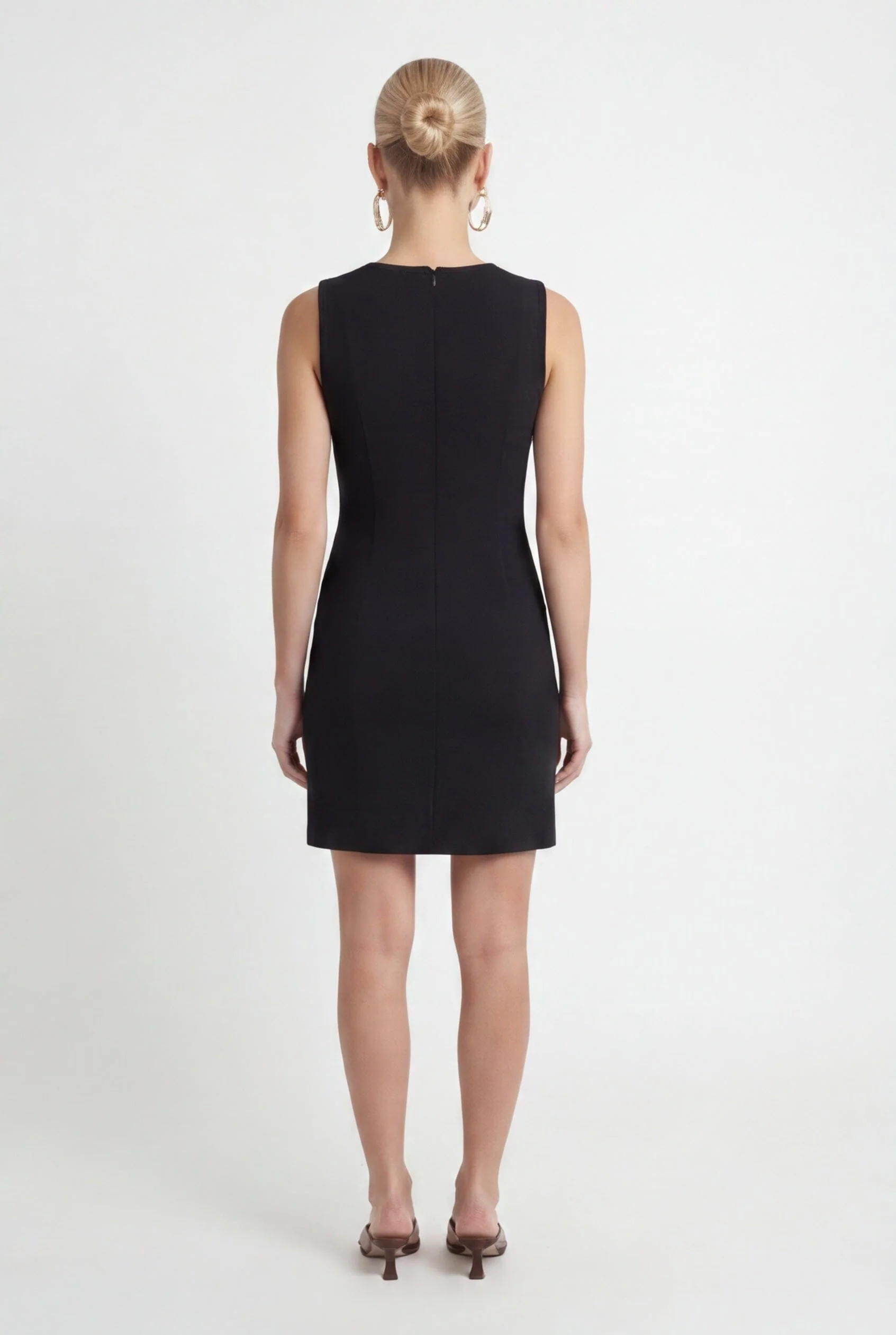 ROBE COURTE - CLEO - NOIR - Image 4