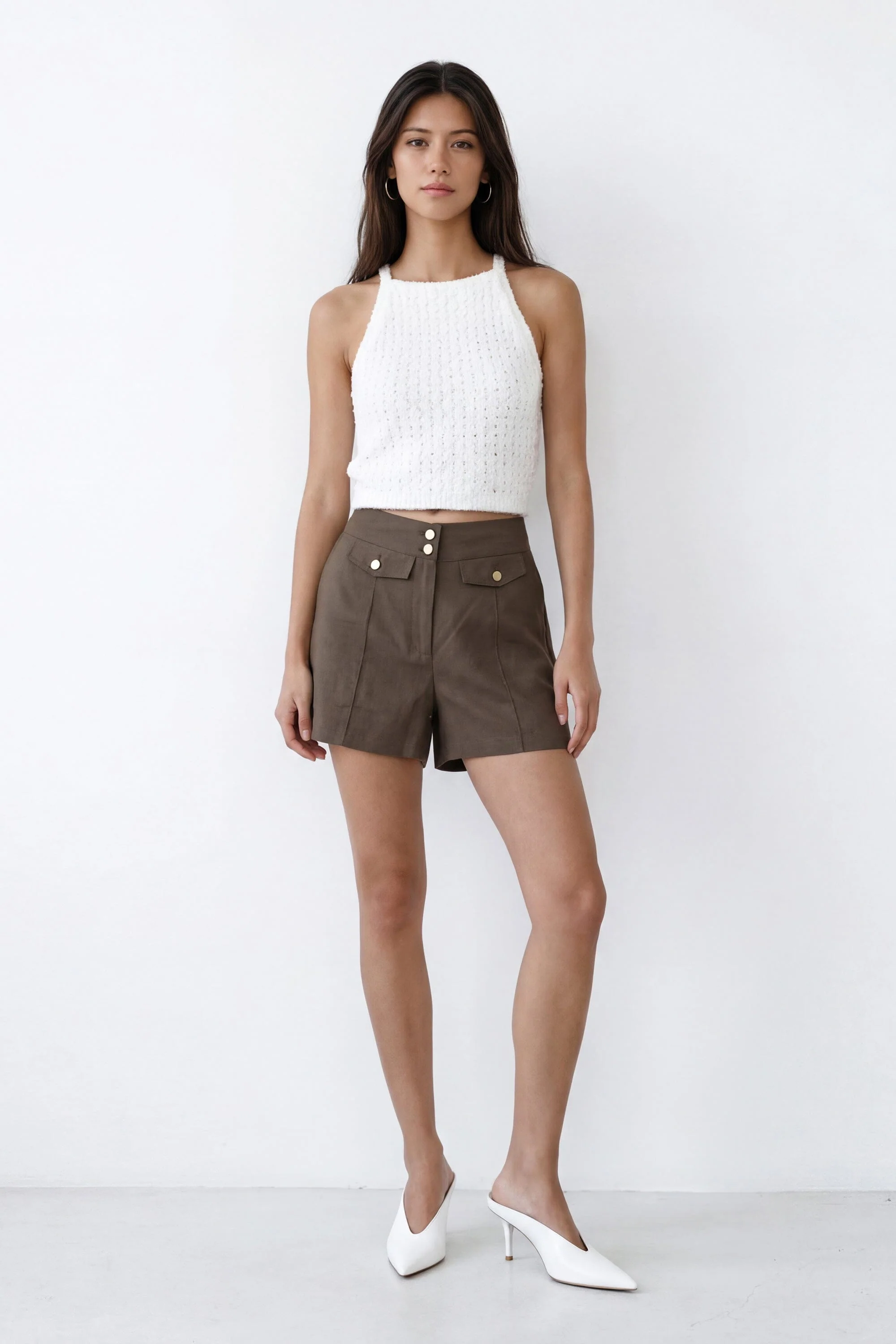 SHORT - CORSICA - KAKI
