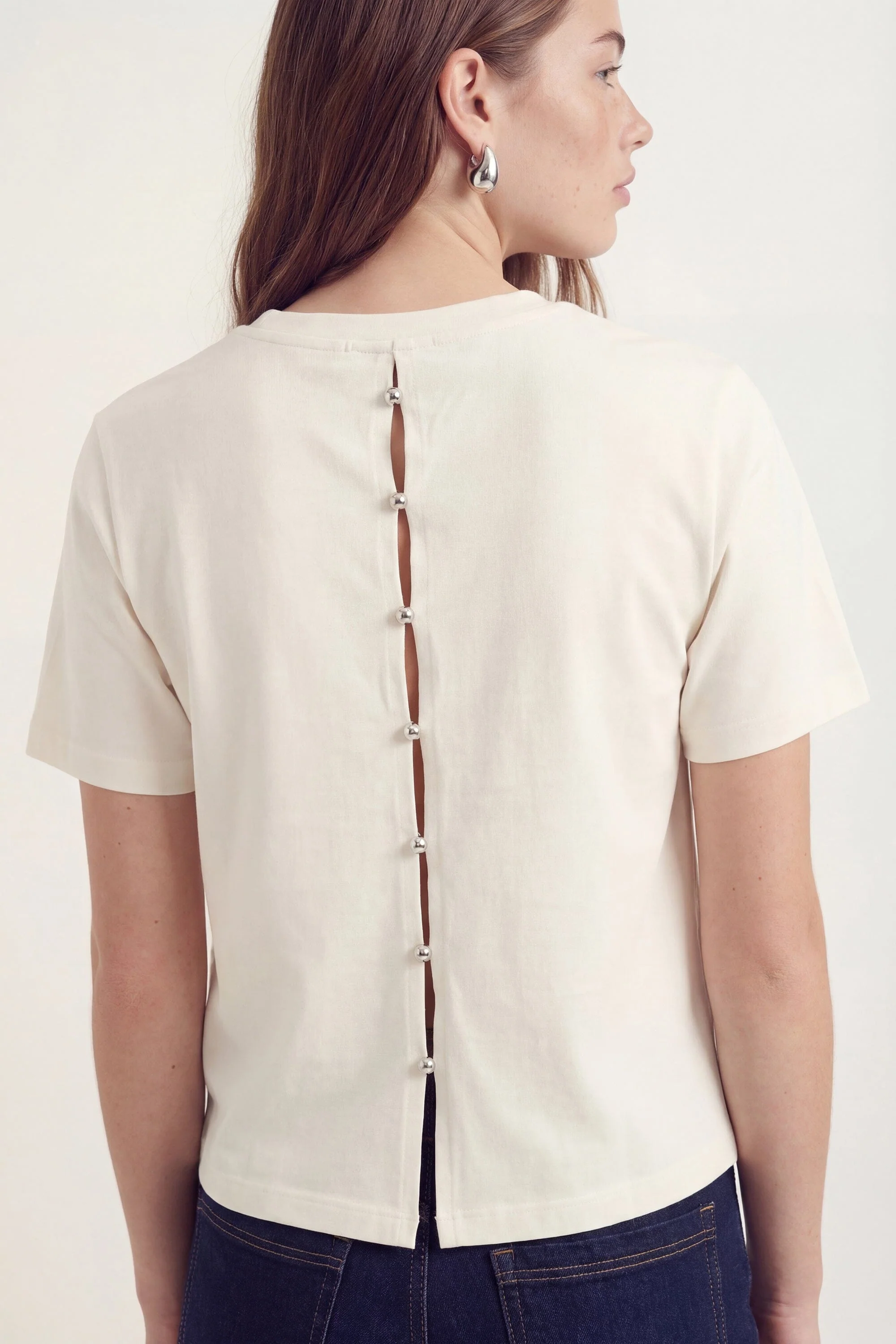 T-SHIRT - AMBRE - BLANC - Image 3
