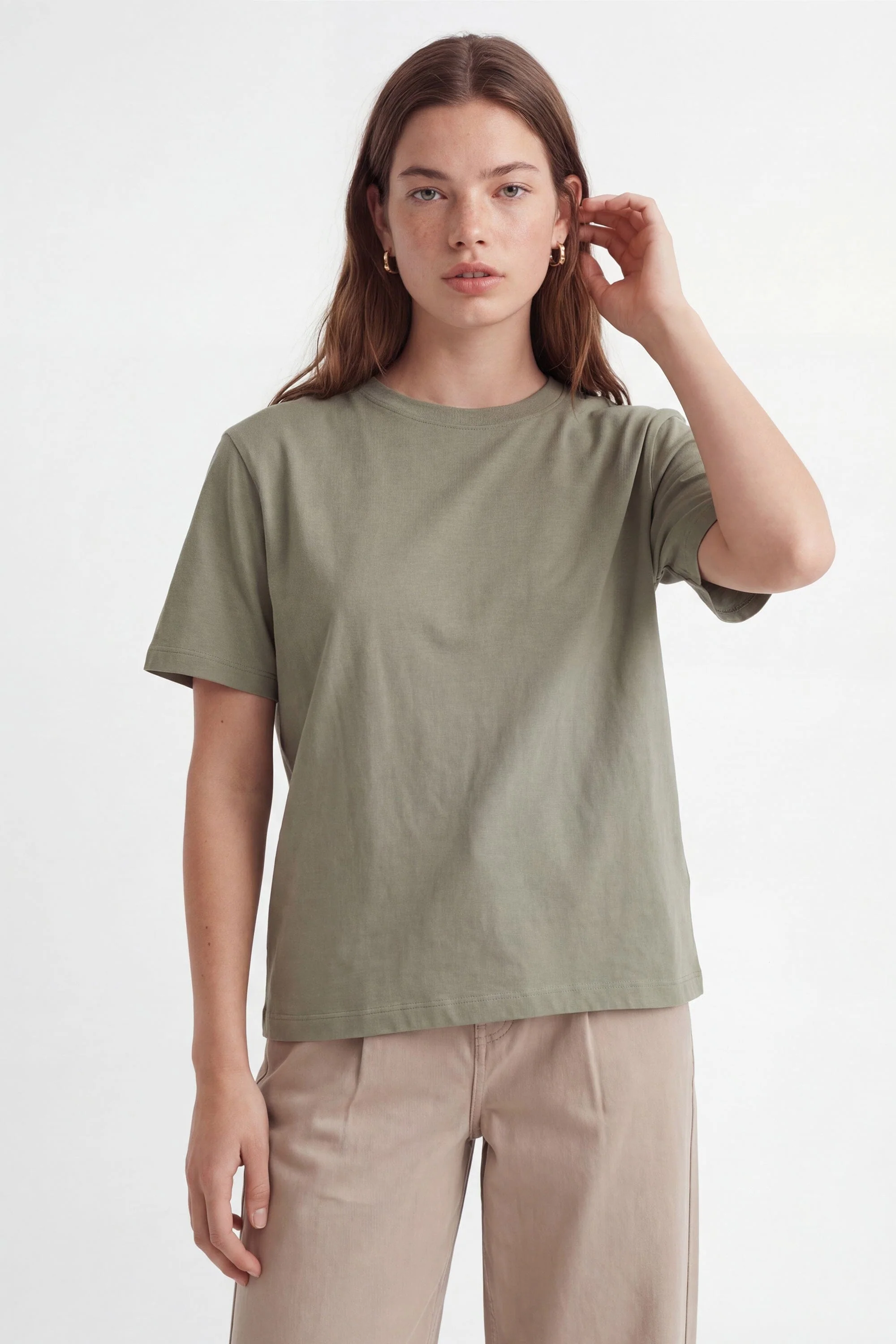 T-SHIRT - AMBRE - VERT PALE - Image 2