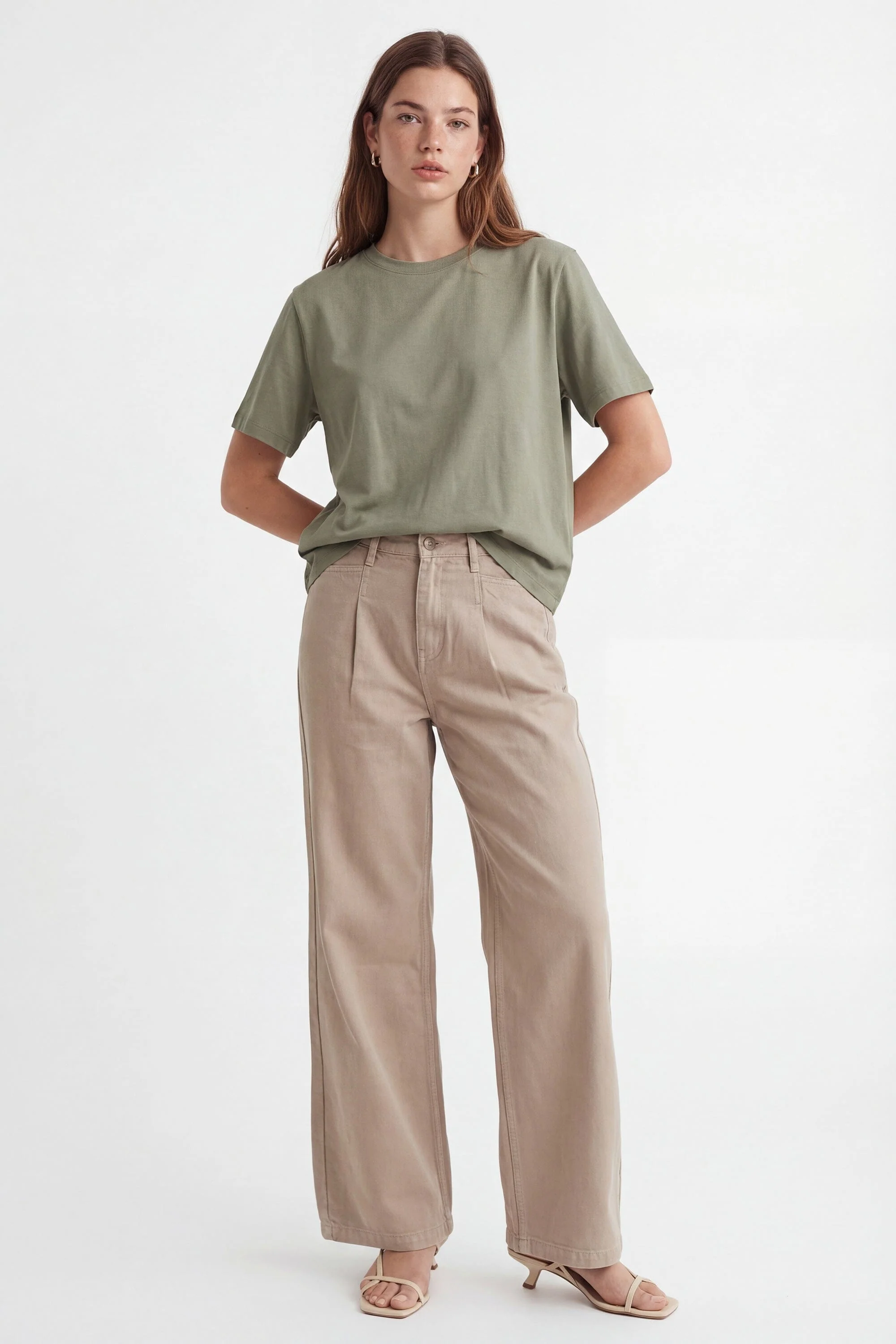 T-SHIRT - AMBRE - VERT PALE - Image 3