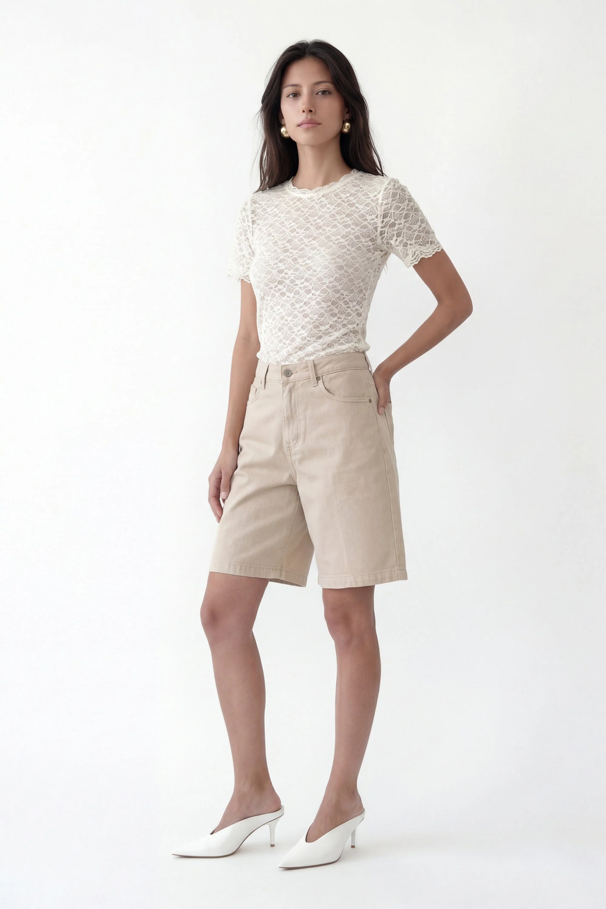 TEE SHIRT - CATE - ECRU - Image 3