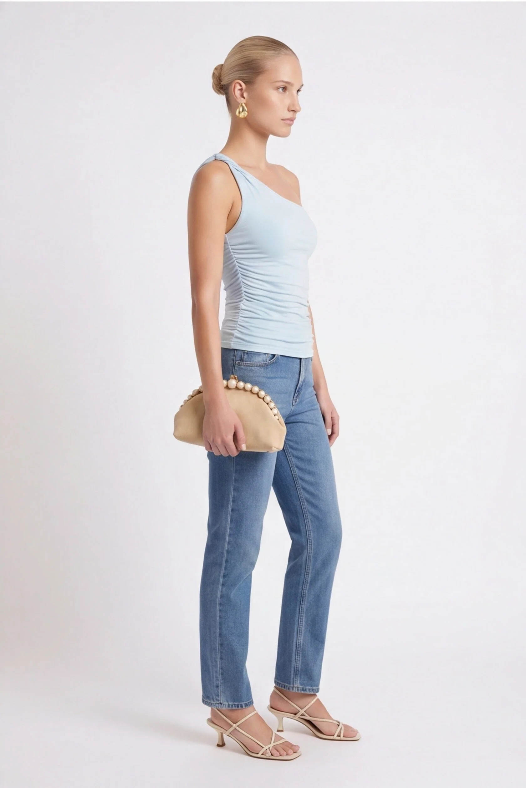 TOP ONE SHLOUDER - CHARLENE - CELADON - Image 3