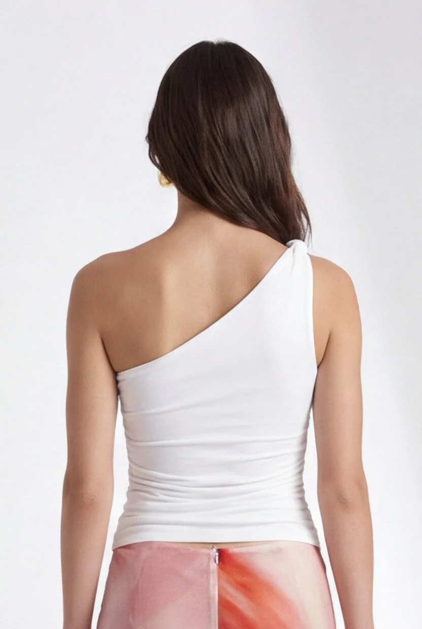 TOP ONE SHLOUDER - CHARLENE - ECRU - Image 4