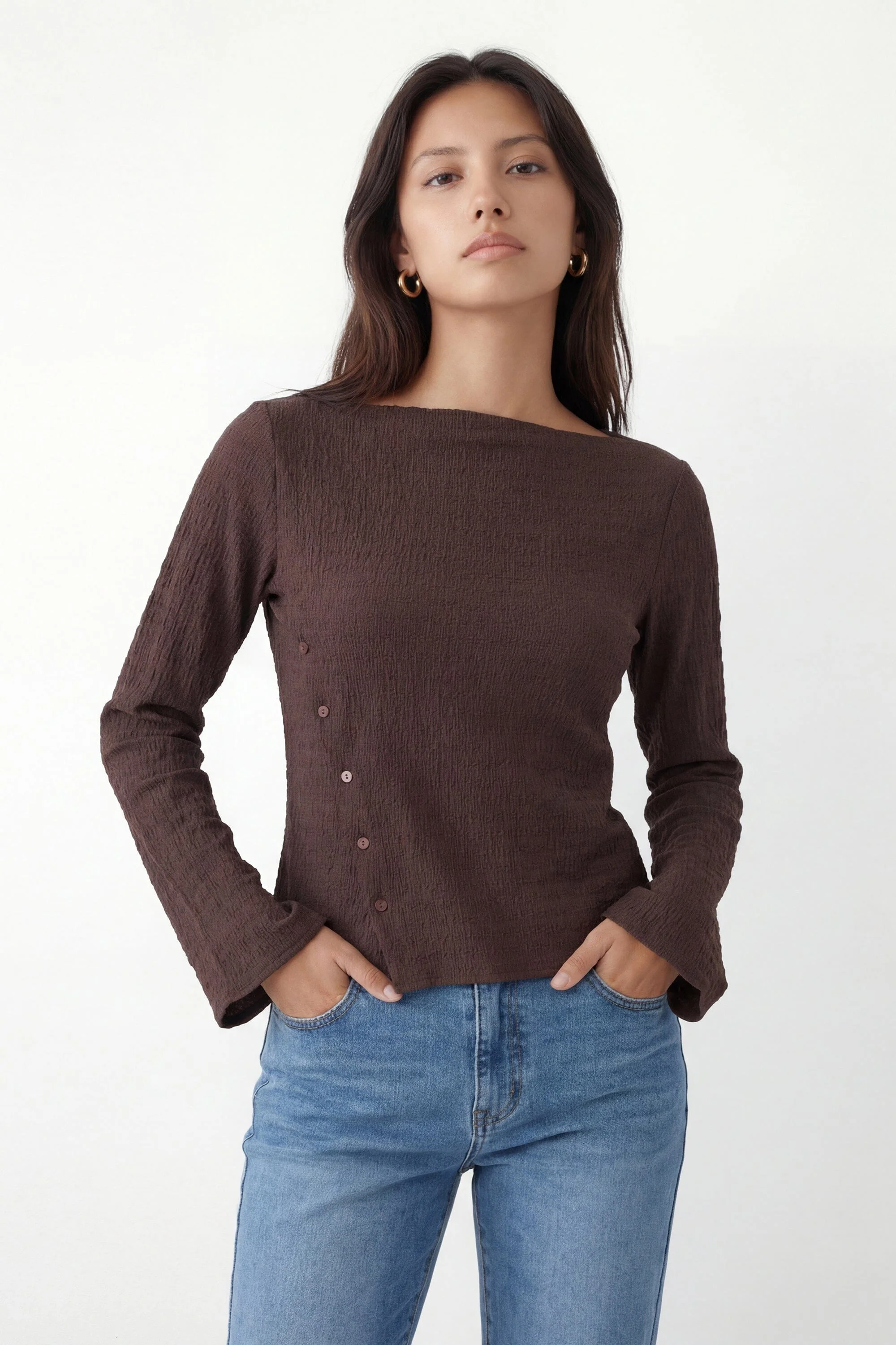 TEE SHIRT - COLTILD - ESPRESSO - Image 3