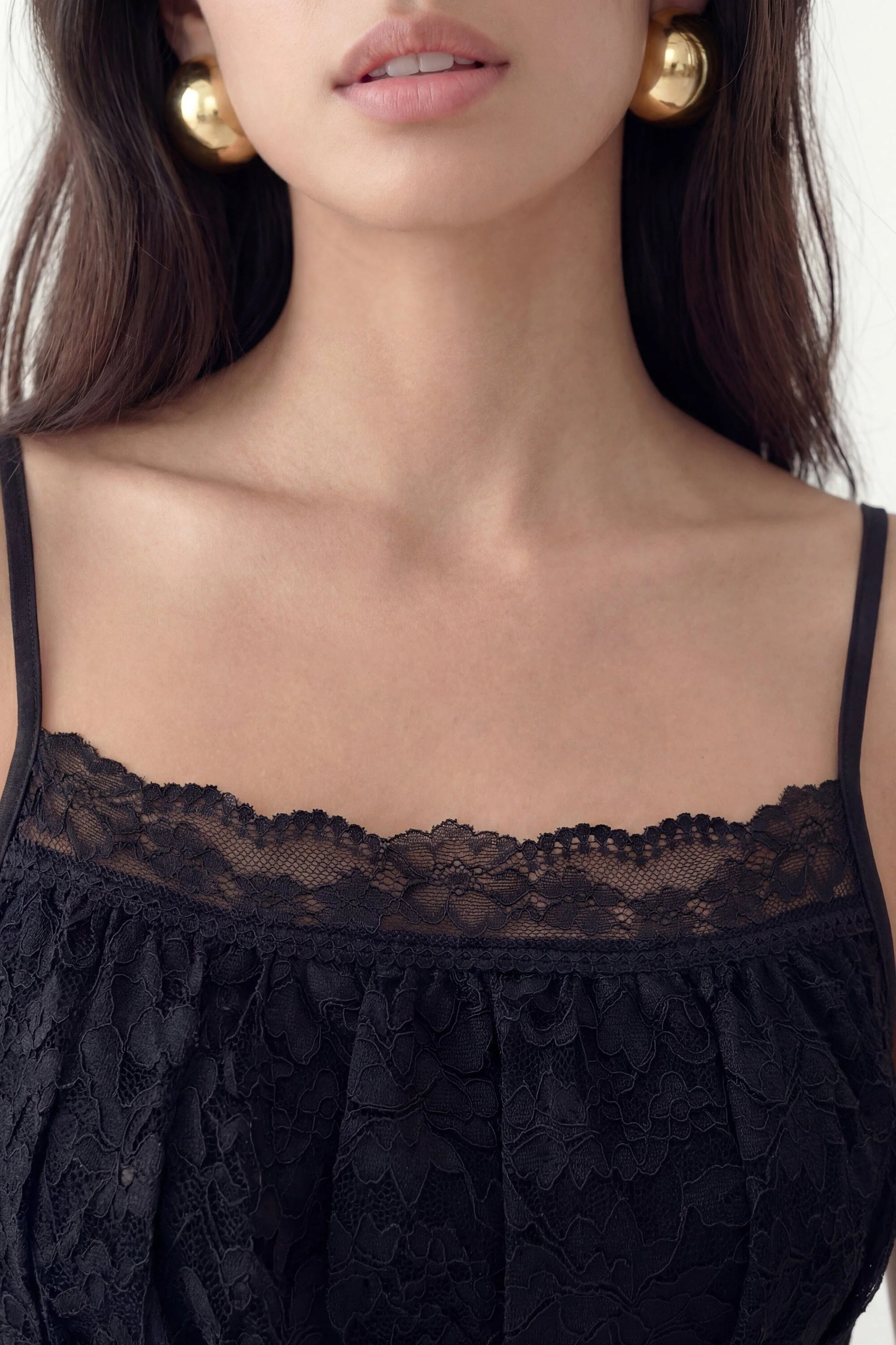 TOP DENTELLE - CURTIS - NOIR - Image 4