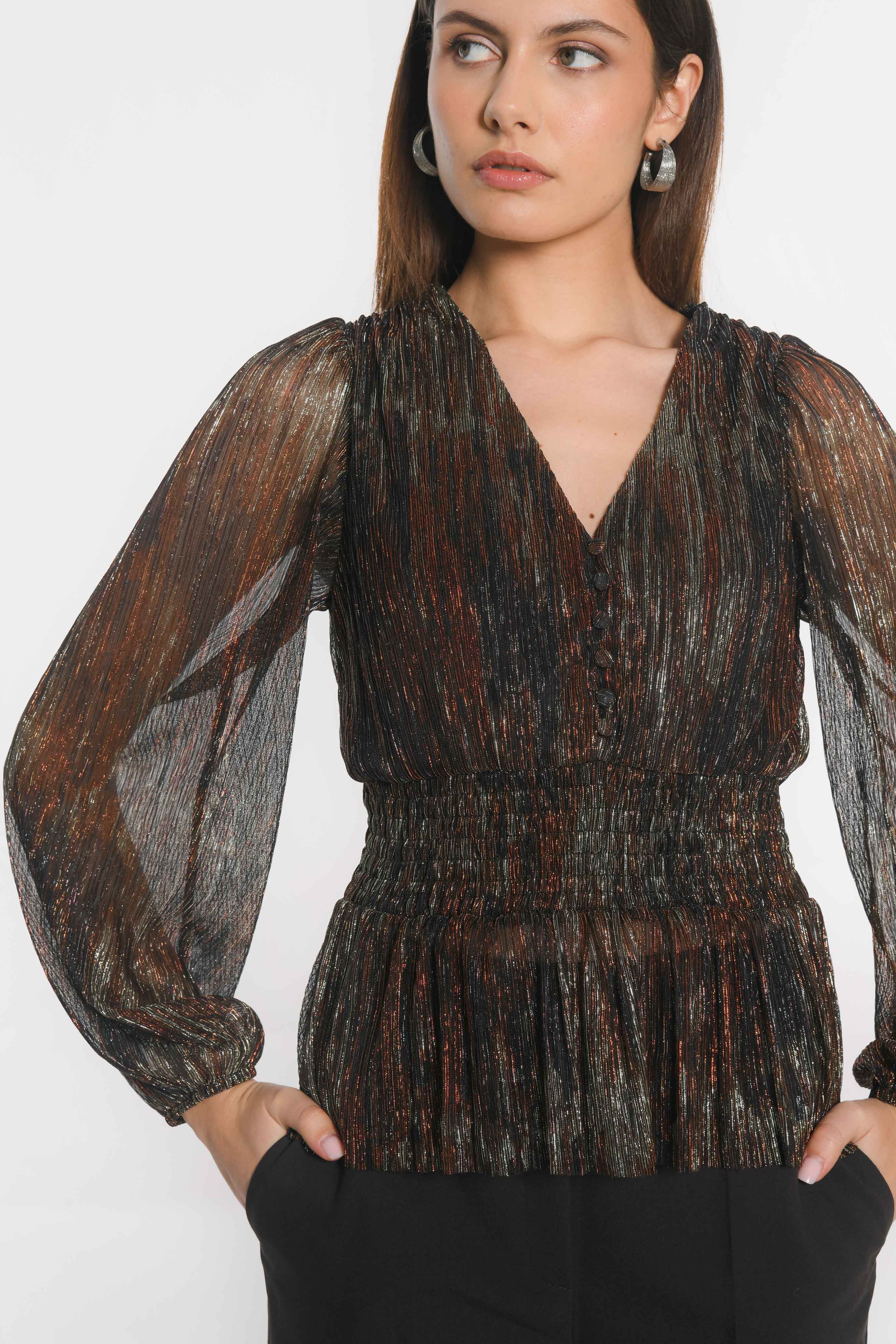 TOP - JANET - MULTI GOLD - Image 5