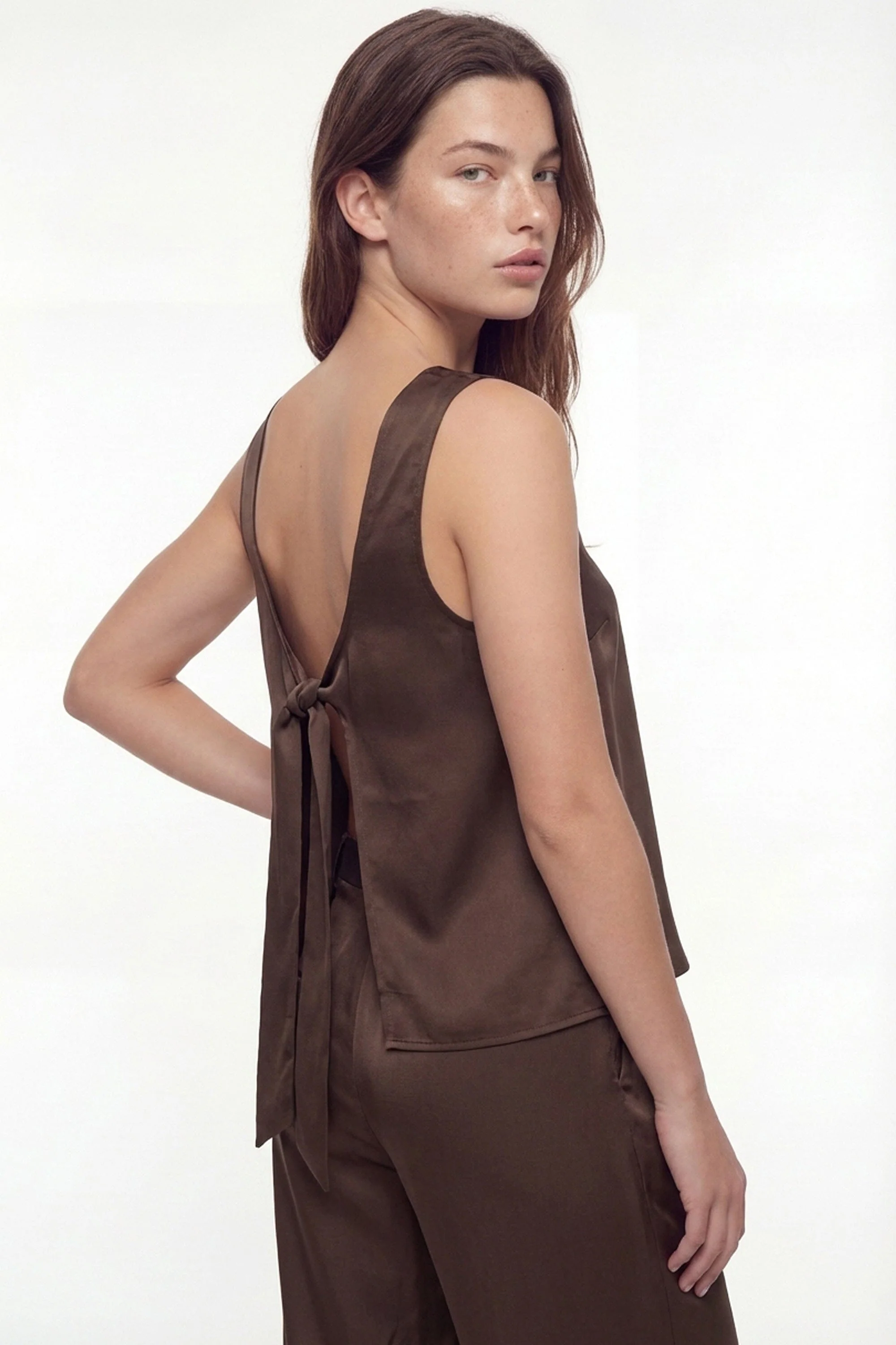 TOP - CAPRI - CHOCOLAT - Image 2
