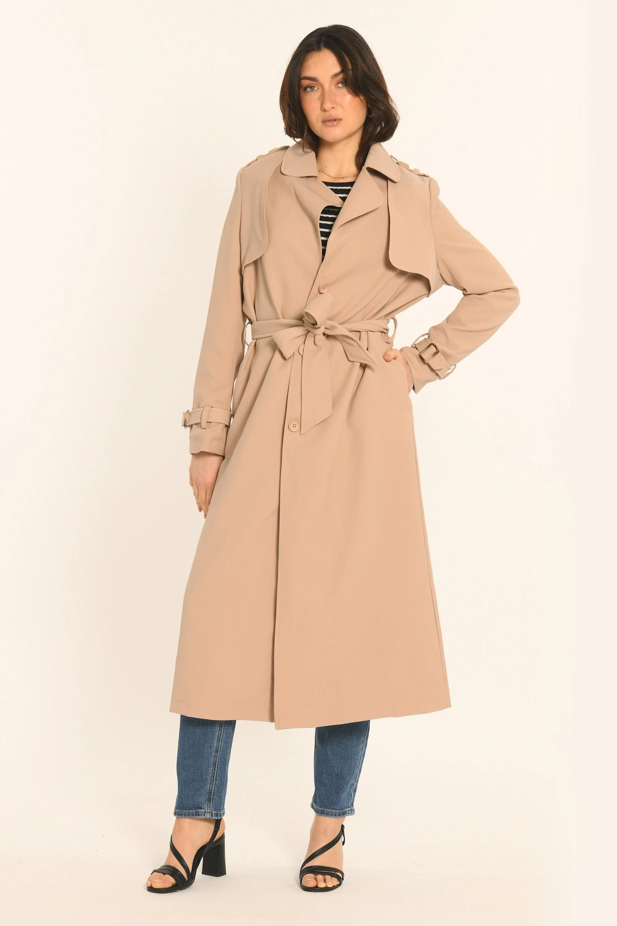 TRENCH - BEIGE - ASHER - Image 3
