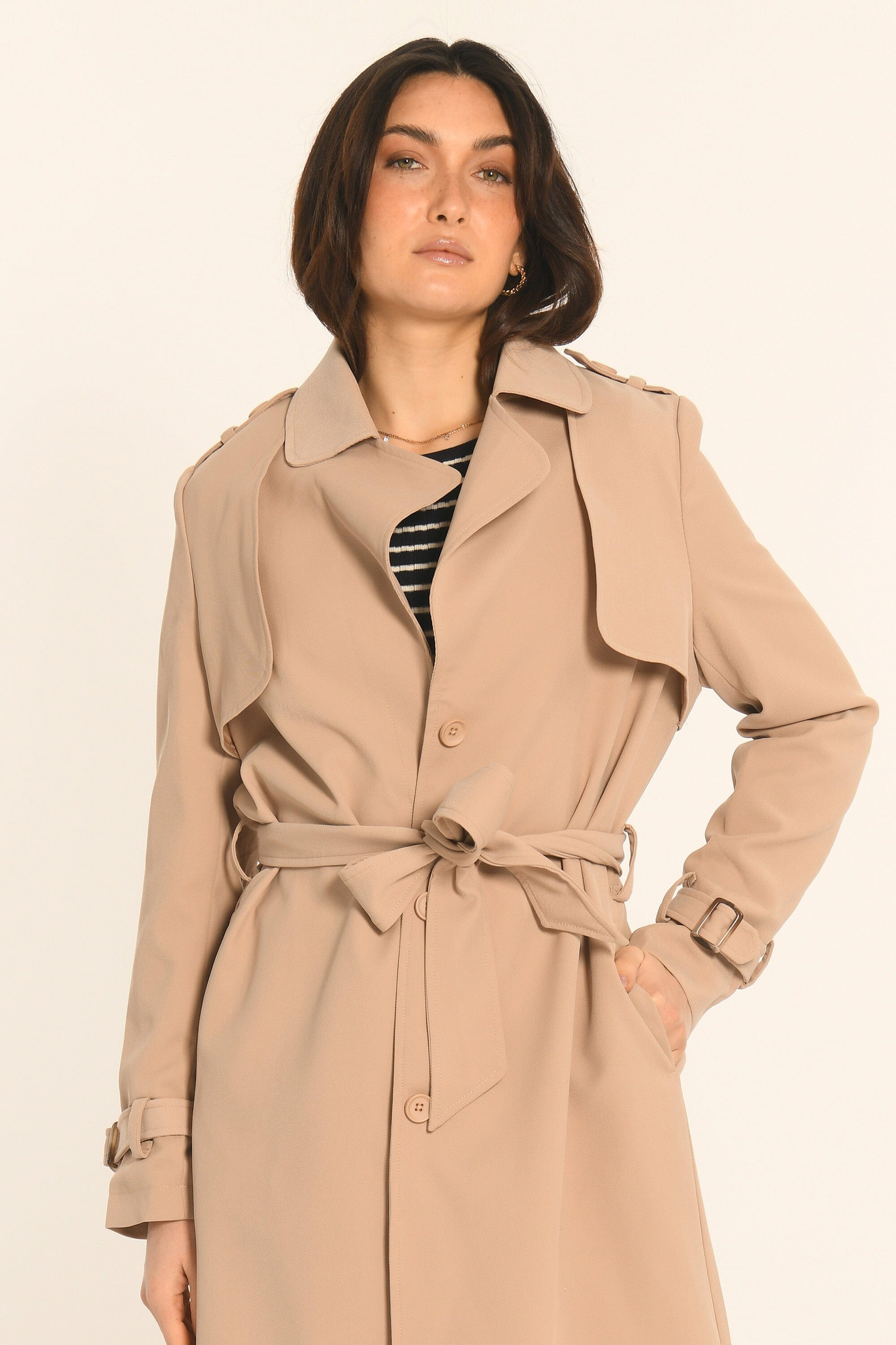 TRENCH - BEIGE - ASHER - Image 4