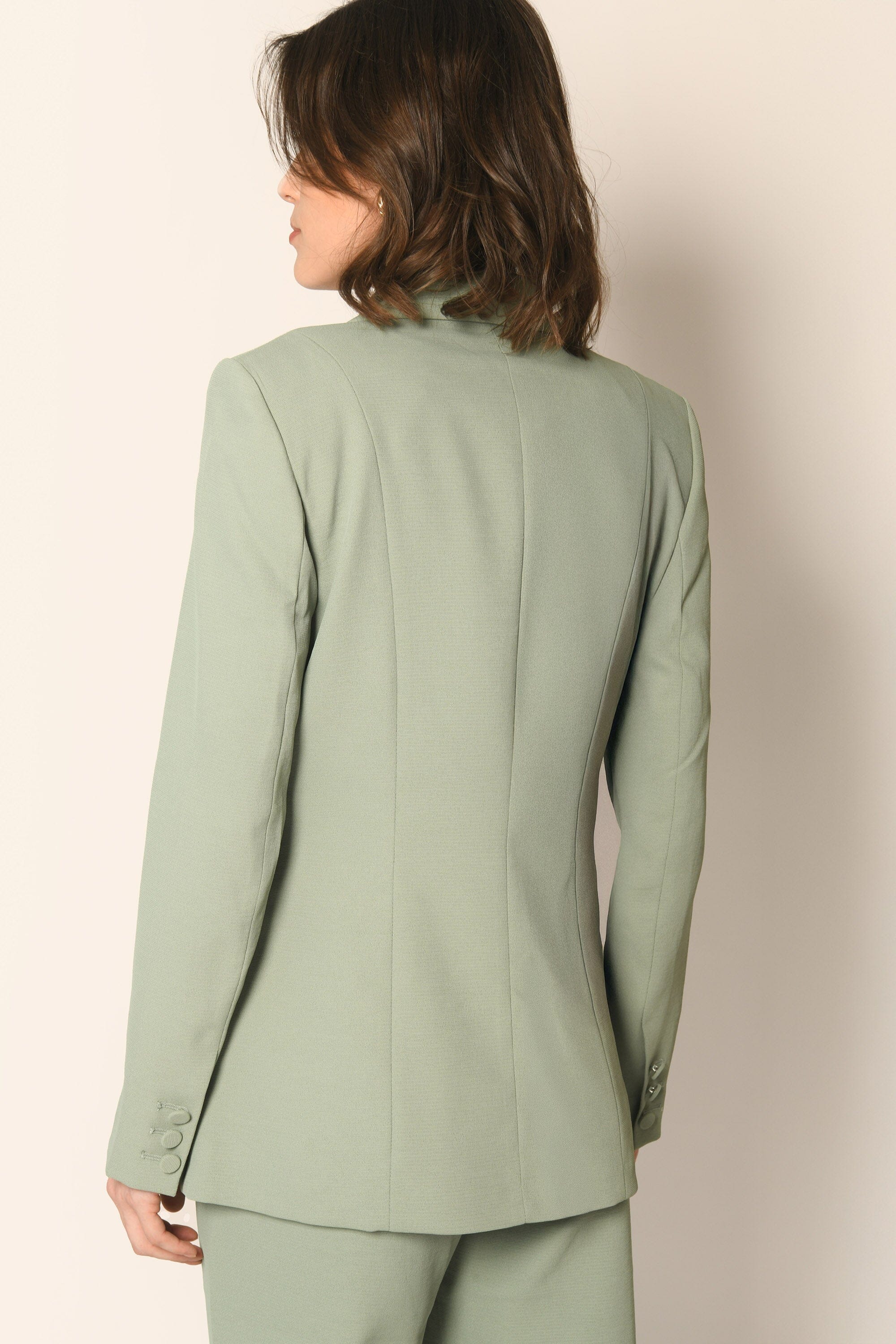 VESTE LONGUE - SAUGE - ALBA - Image 6