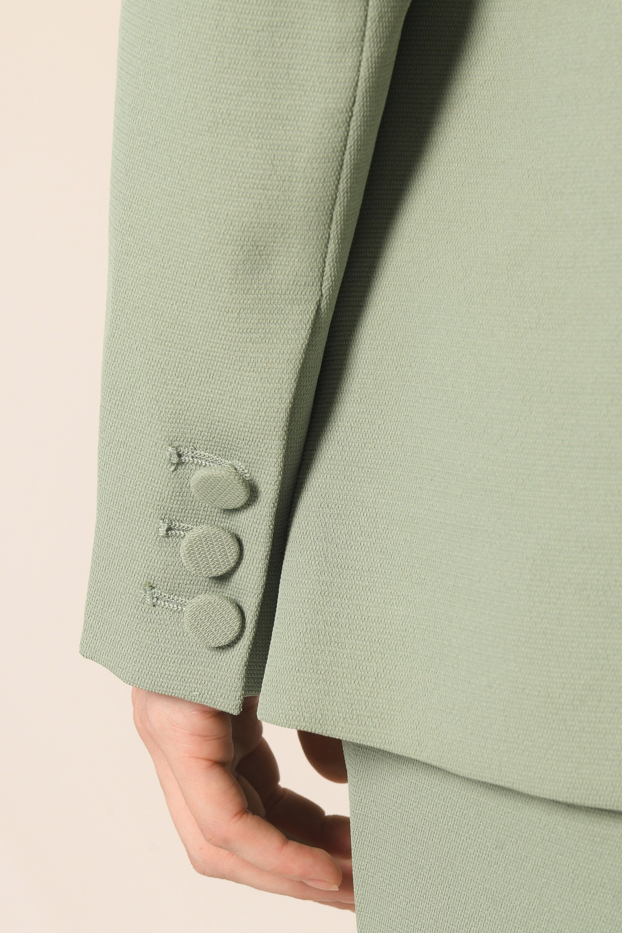 VESTE LONGUE - SAUGE - ALBA - Image 7