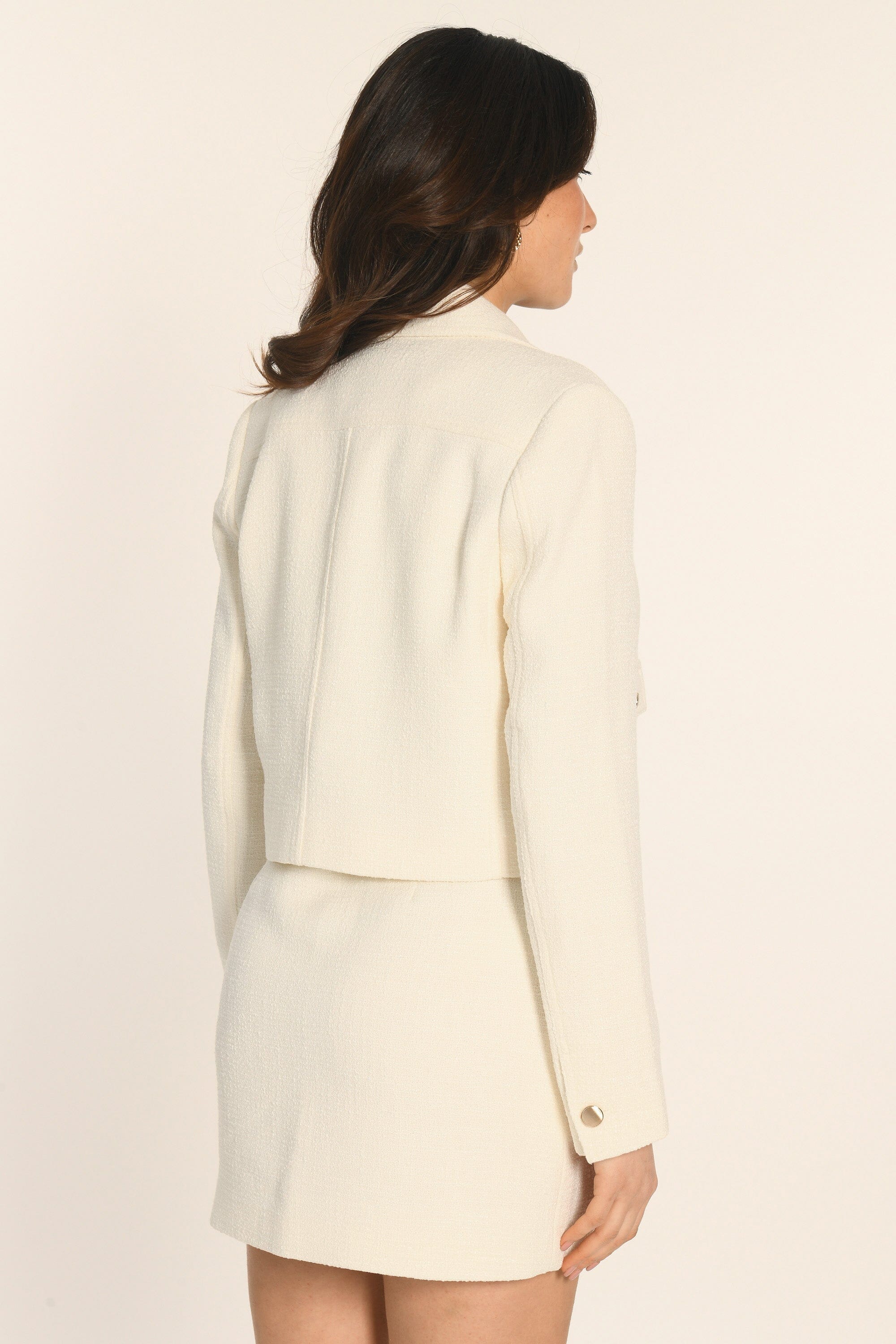 VESTE TWEED - CRĂME - ANNETTE - Image 7