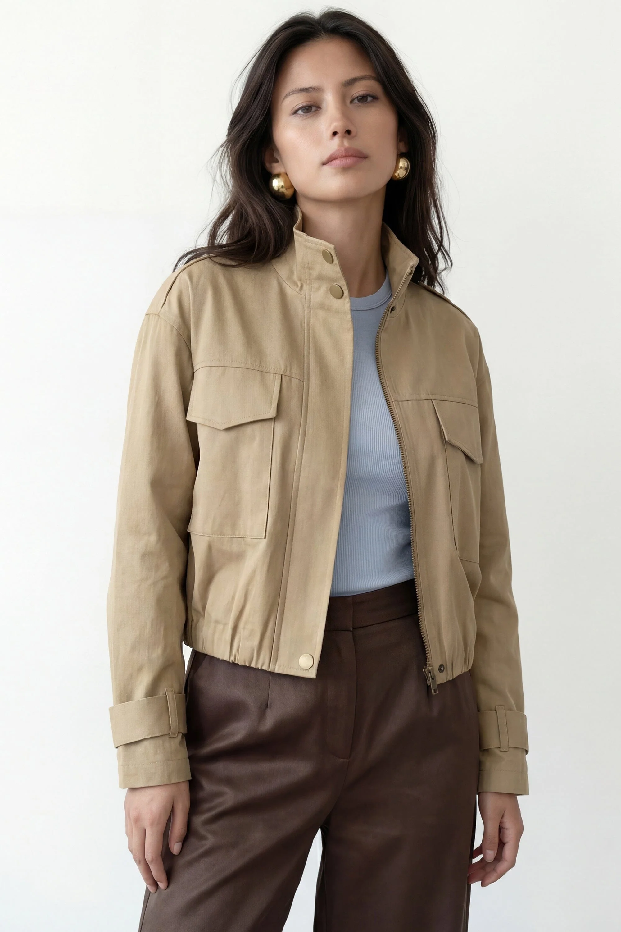 VESTE SPORTSWEAR - CASIM - BEIGE - Image 5